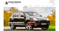 Desktop Screenshot of conciergeinsurancegroup.com